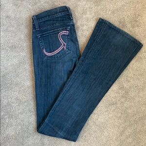 Rock & Republic size 24 flare jeans